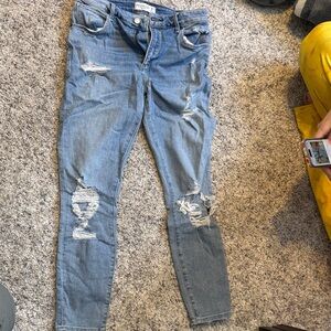 Abercrombie super skinny ankle high rise 28R